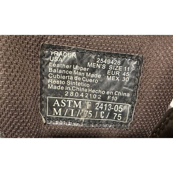 Herman Survivors Tracer men size 11 work waterproof steel toe brown leather boot main image 4